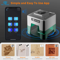 5W Mini Fiber Laser Engraver Machine