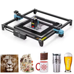 TTS-20PRO 20W High-Speed Diode Laser Engraving Cutting Machine Multifunctional Gantry Type for Crystal Rubber Wood Plywood