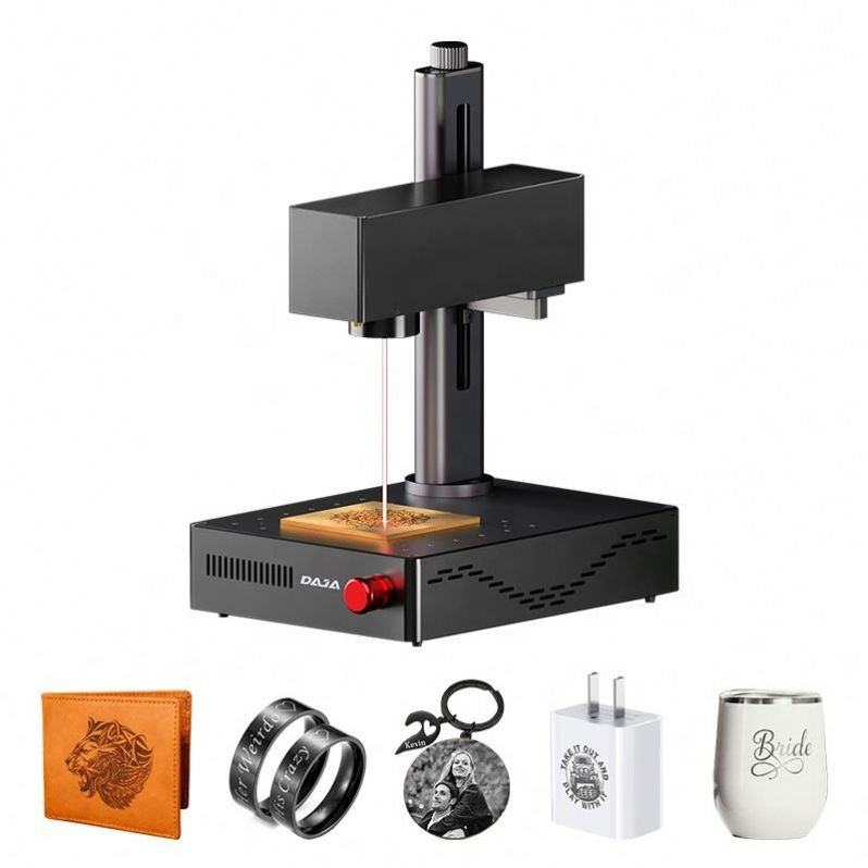 Small automatic laser engraving machine for metal, fiber, and plastic marking