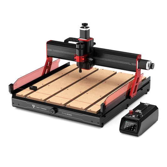 For TTC6050 4-Axis CNC Engraving Machine with AI/LAS Support High-Speed 5300mm/min Wood/Plastic/Metal Cutting & Engraving