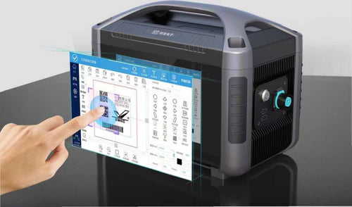 ENJOYBONG-Portable Handheld Fiber Laser Marking Machine  for Metal Plastic Engraving