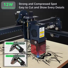 Automatic 3D Diode Laser Engraving Machine Wood Stone Leather Paper Rubber MDF Acrylic Plywood Stainless Steel Glass DXF New