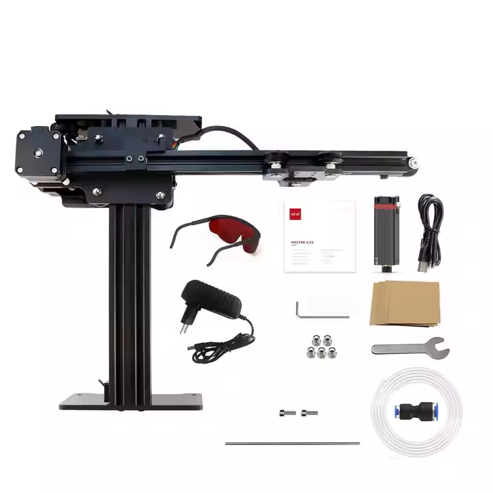 20W Desktop  CO2  Laser Engraver for Wood Metal Leather Acrylic Supports AI Format